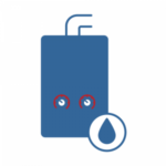 commercial hot water system icon