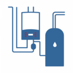 hot water system icon
