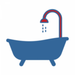 shower and sink icon